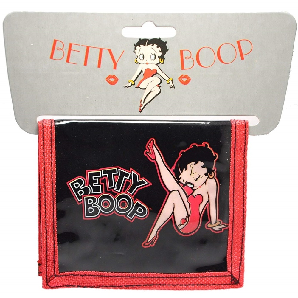 Betty Boop Bifold Wallet Girls Kids Plastic/Nylon